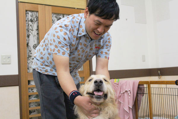 COWCOW善し&愛犬パルの写真